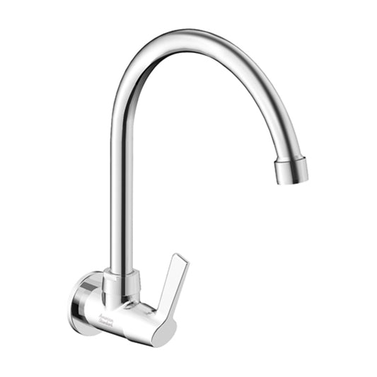 American Standard Wall Mounted Regular Kitchen Sink Tap Winston Lever FFAST607-501500BF0 with Swinging Spout