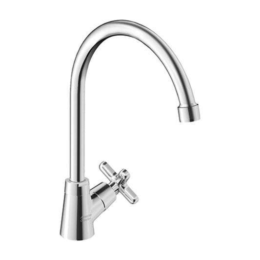 American Standard Table Mounted Regular Kitchen Sink Tap Winston Cross FFAST706-501500BF0 with Swinging Spout